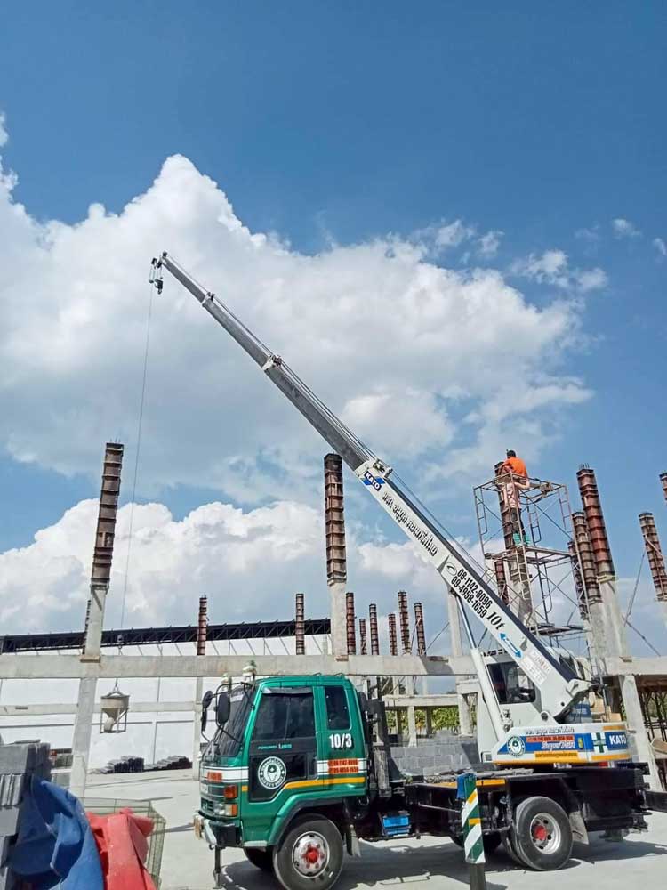 บริการให้เช่ารถเครน