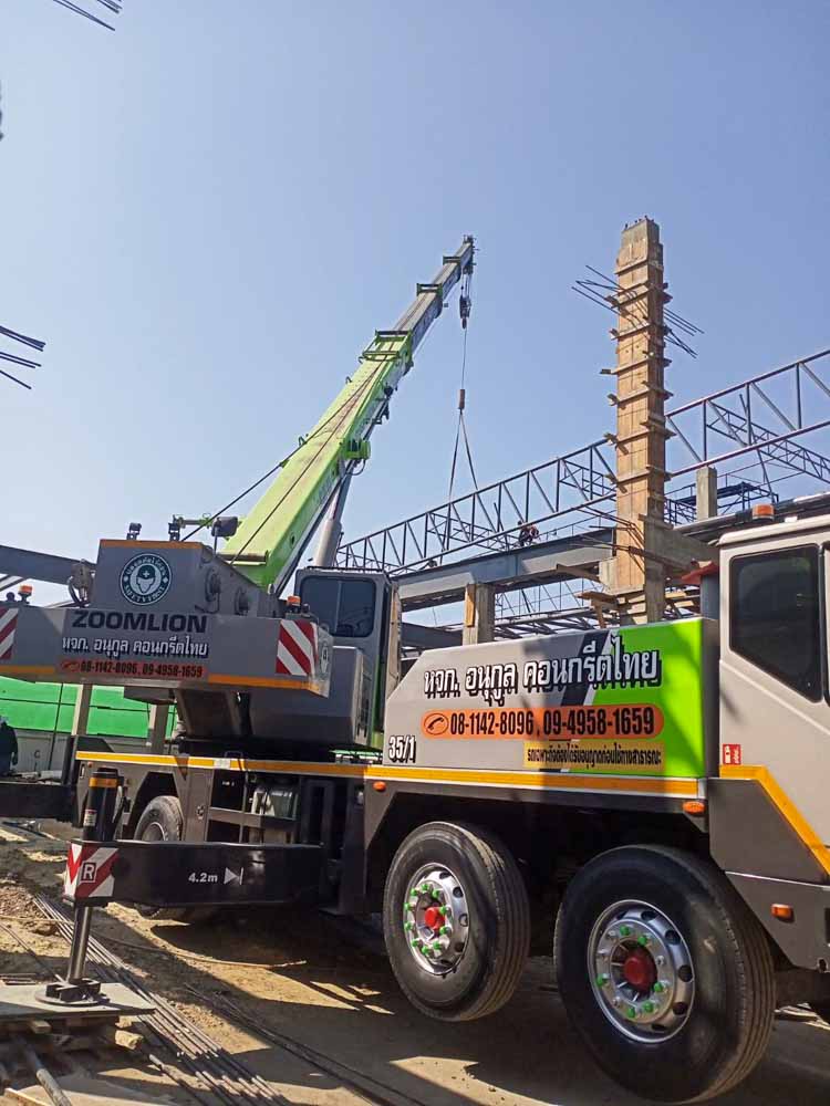 บริการให้เช่ารถเครน