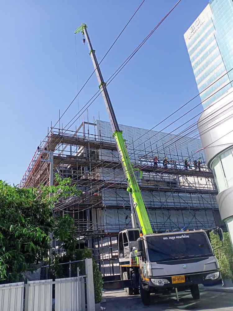 บริการให้เช่ารถเครน